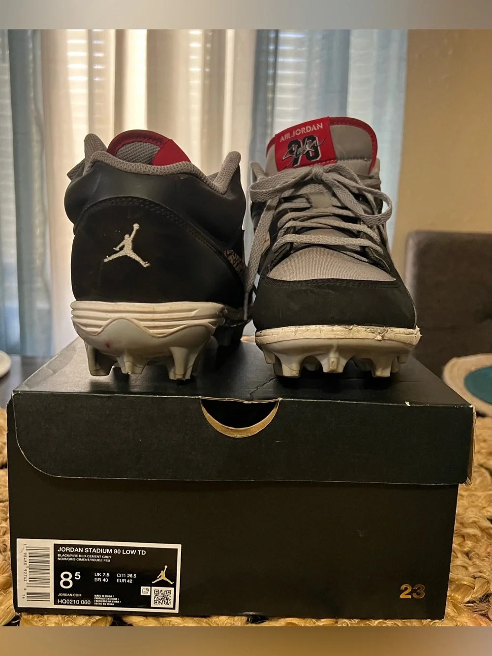 Jordan Stadium 90 Low TD Football Cleats